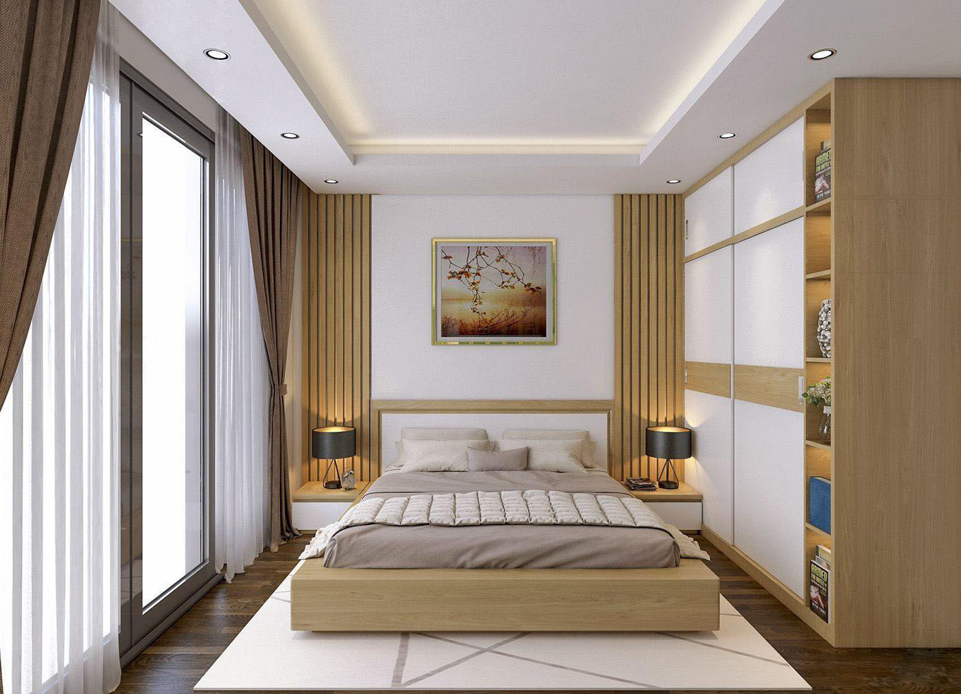 Có nên để tủ quần áo trong phòng ngủ không?