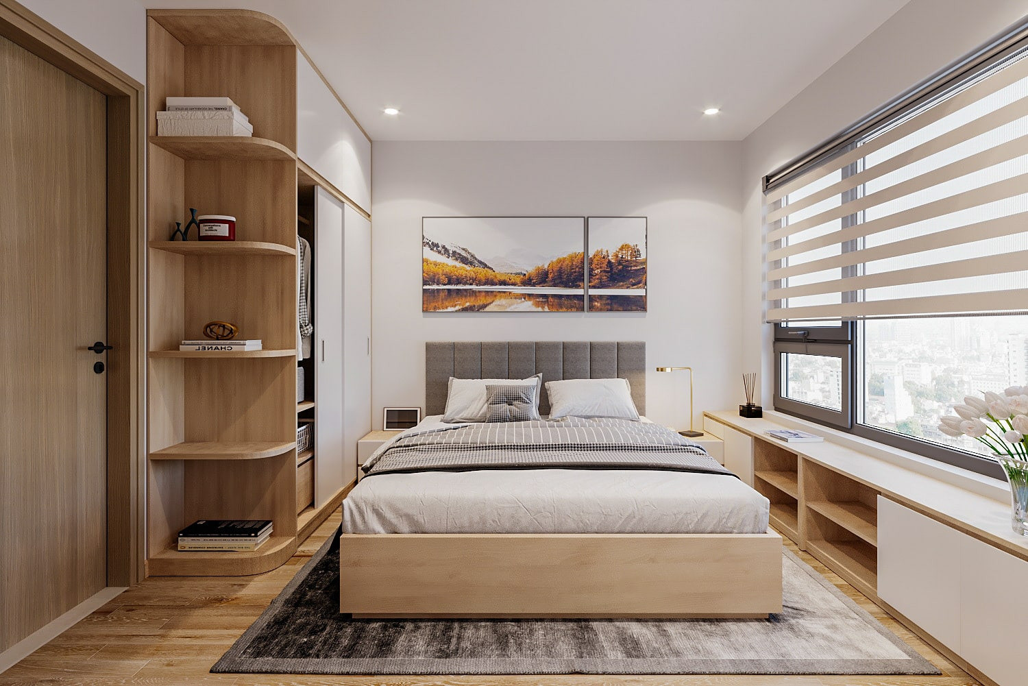 Hướng dẫn cách bố trí phòng ngủ đúng chuẩn tiện nghi, khoa học