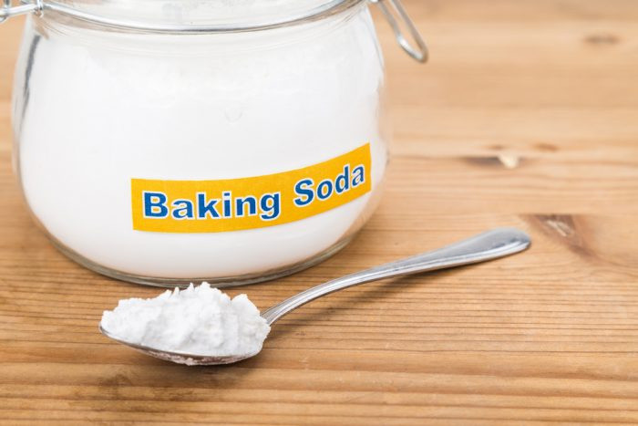 Sử dụng bột baking soda