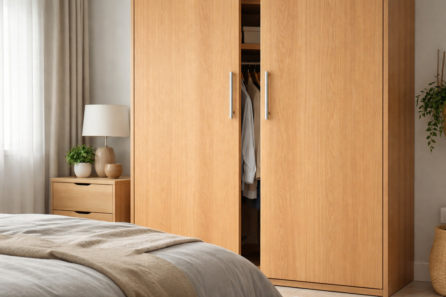 Hướng dẫn xử lý cửa tủ quần áo bị hở đúng kỹ thuật