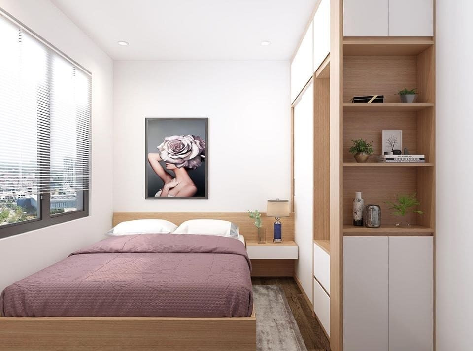 Đặt giường ngủ hợp lý