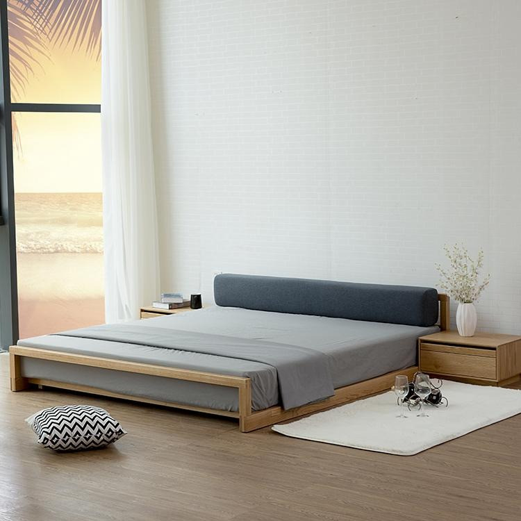  Giường kiểu Nhật thiết kế thấp sàn phong cách tối giản