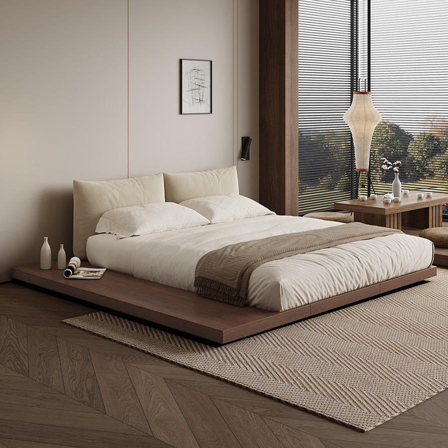  Giường bệt kiểu Nhật thiết kế hình chữ nhật, phù hợp nội thất Japandi