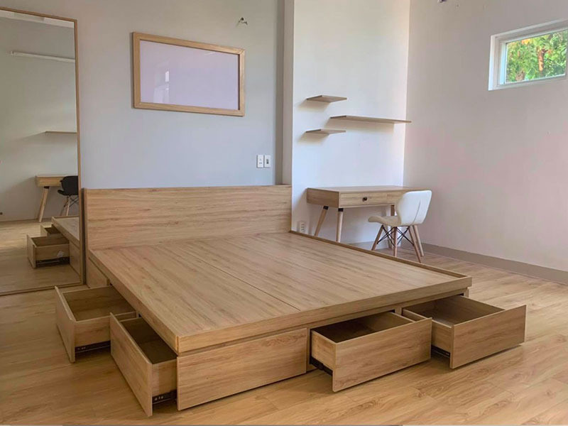 Giường gỗ MDF có bền không?