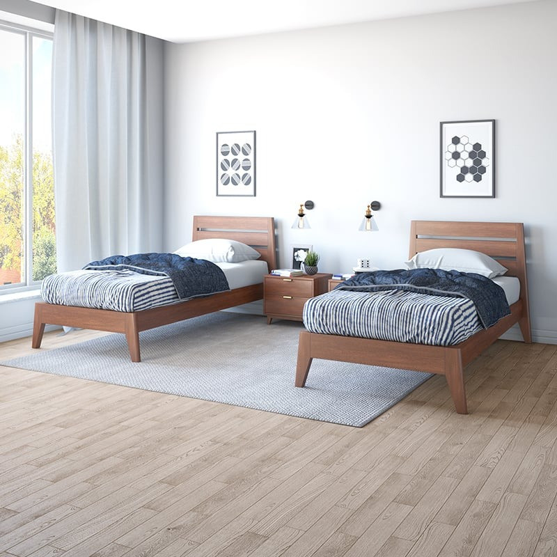  Giường 1m2 là lựa chọn lý tưởng cho những phòng ngủ nhỏ 