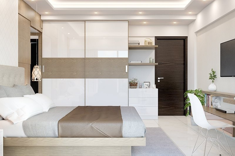 Gợi ý các hướng đặt tủ quần áo trong phòng ngủ thu hút tài lộc