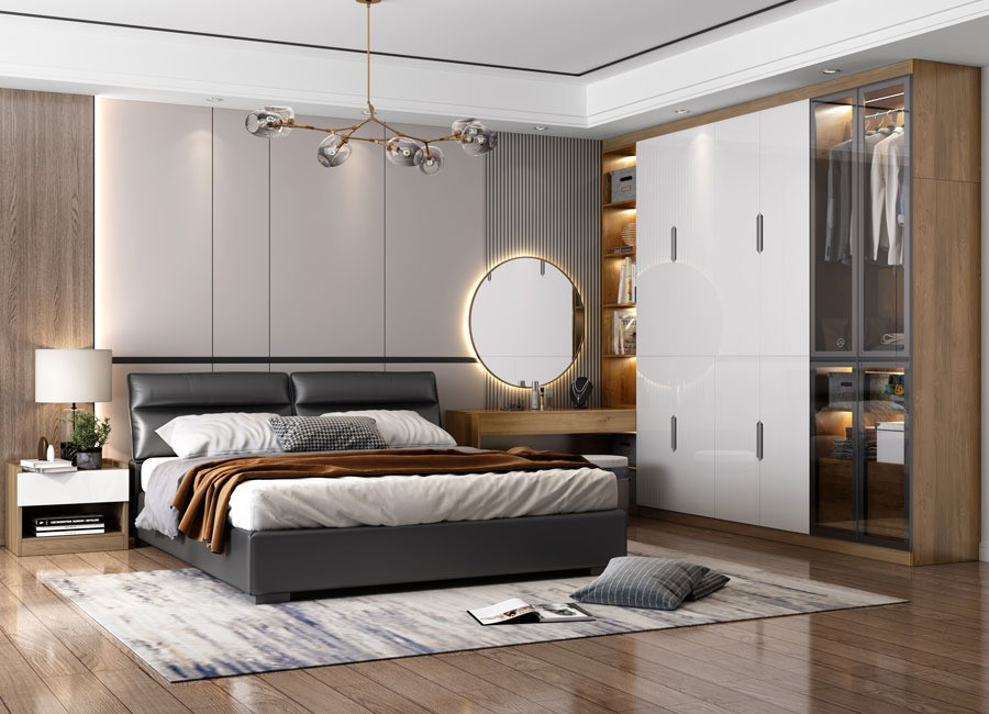  Đặt tủ quần áo đối diện giường ngủ