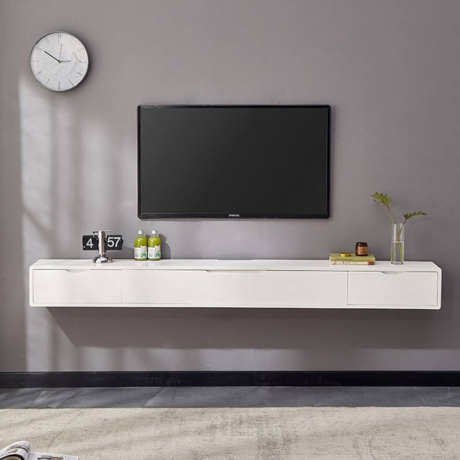  Kệ tivi treo tường có ngăn kéo