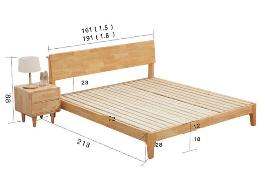 Kích thước giường ngủ chuẩn và cách chọn chọn cho mọi không gian 