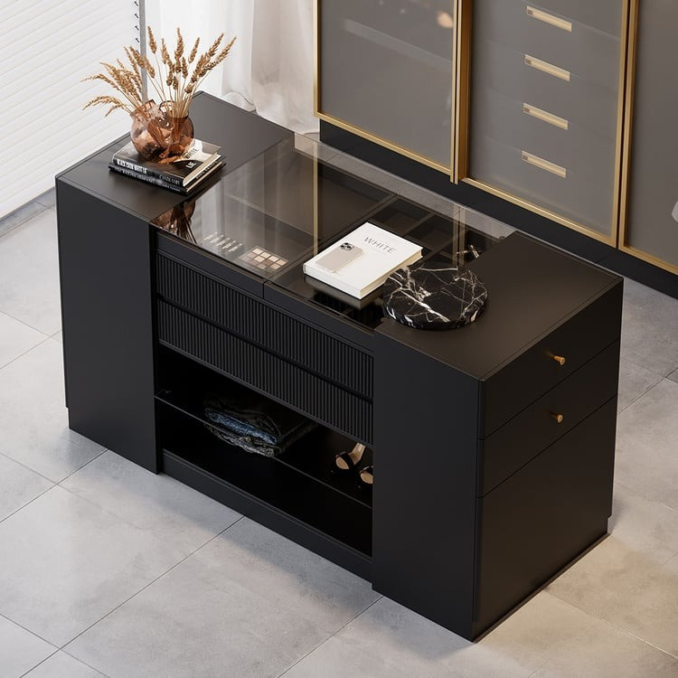  Kích thước tổng thể tủ phụ kiện phòng thay đồ