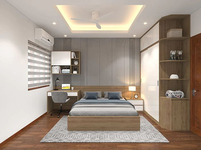 Lựa chọn và bố trí nội thất cho không gian phòng ngủ