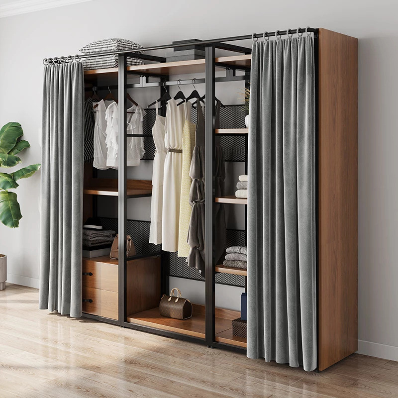 Tủ quần áo vải khung sắt