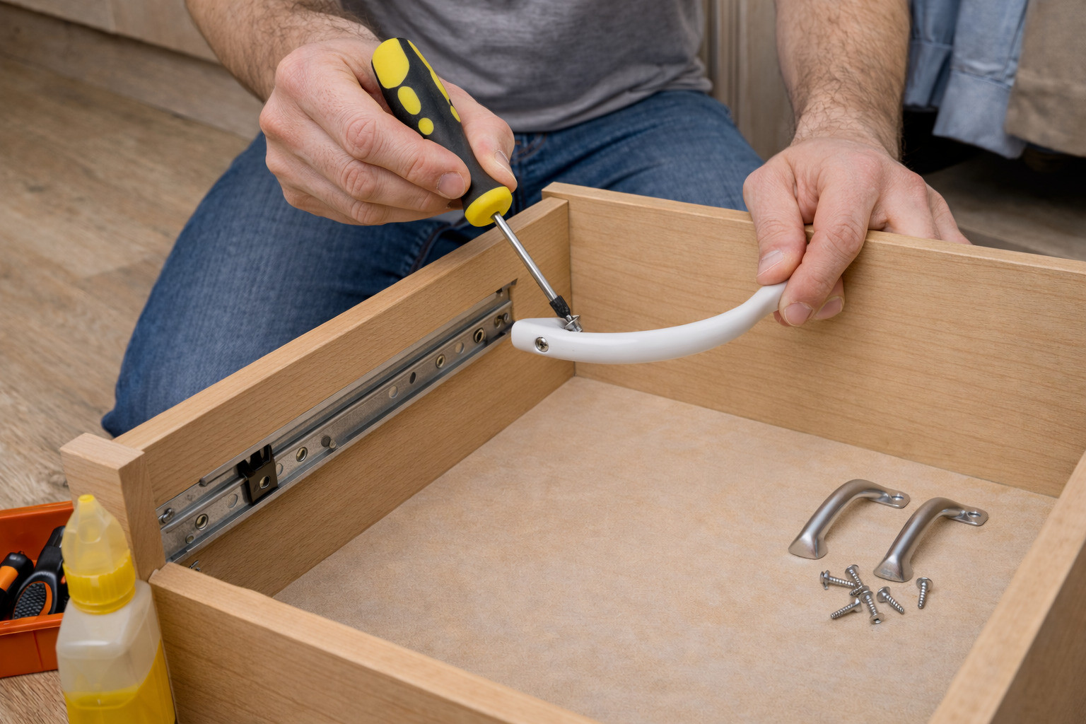 Hướng dẫn chi tiết cách sửa ngăn kéo tủ quần áo đơn giản, hiệu quả