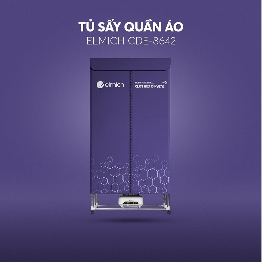 Tủ sấy quần áo Elmich là gì? Nguyên lý hoạt động của tủ sấy quần áo