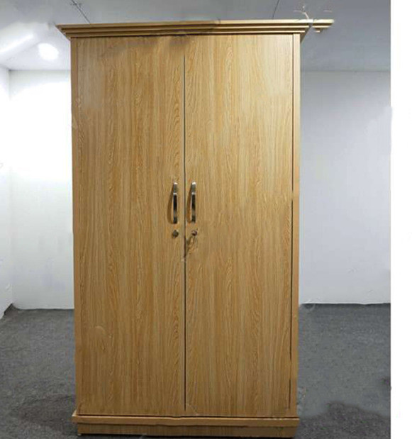  Tủ quần áo 2 cánh vân gỗ vàng truyền thống