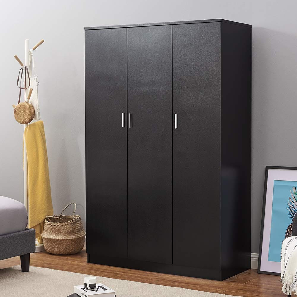 Tủ đen đơn sắc, thiết kế hiện đại