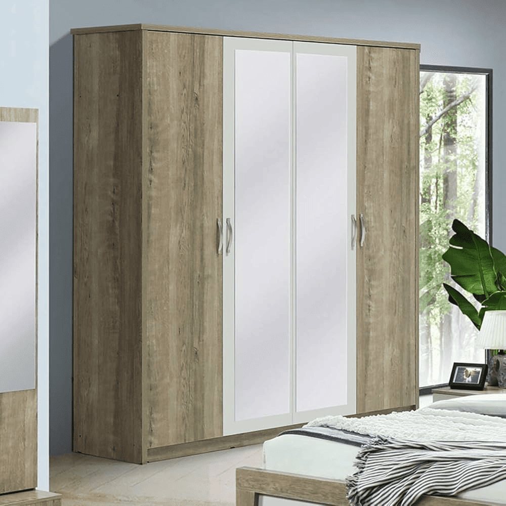 Tủ quần áo 4 cánh phù hợp với những không gian nào?