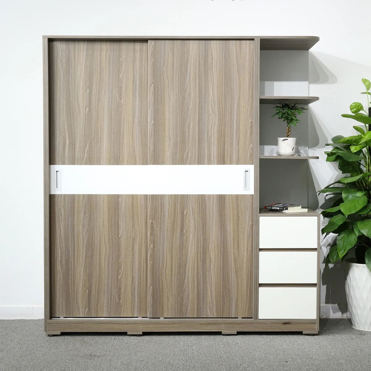 Tủ quần áo có kệ góc