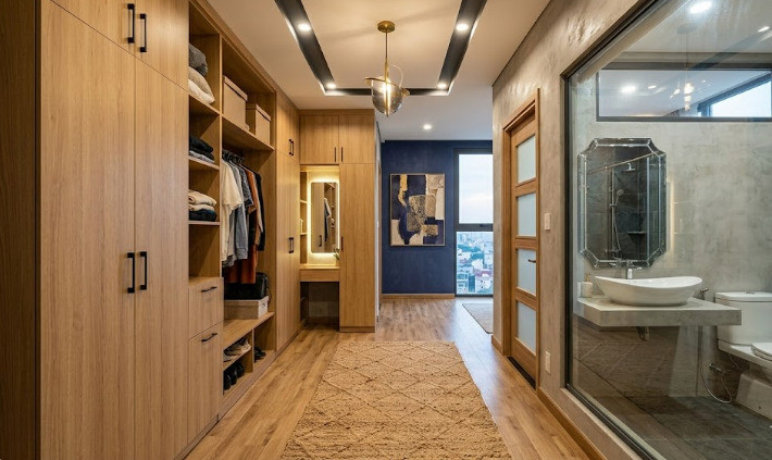 Cách hóa giải khi tủ quần áo đối diện nhà vệ sinh