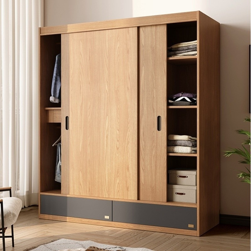  Tủ quần áo phong cách Nhật Bản cánh lùa giúp tiết kiệm diện tích