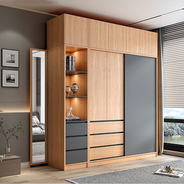 Gợi ý những mẫu tủ quần áo phòng cưới đẹp, bền, giá tốt được yêu thích
