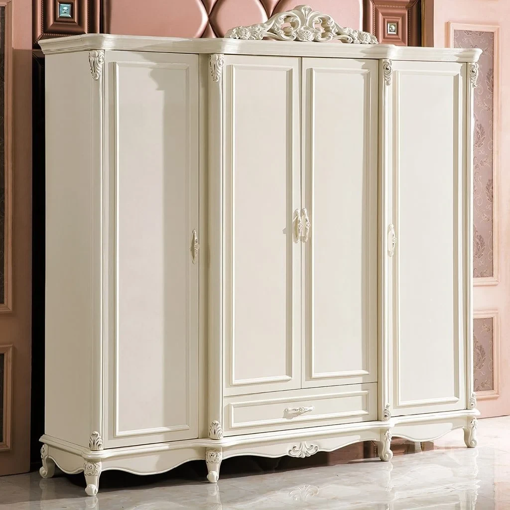 Tủ tân cổ điển 4 cánh phù hợp với phong cách phòng ngủ nào?