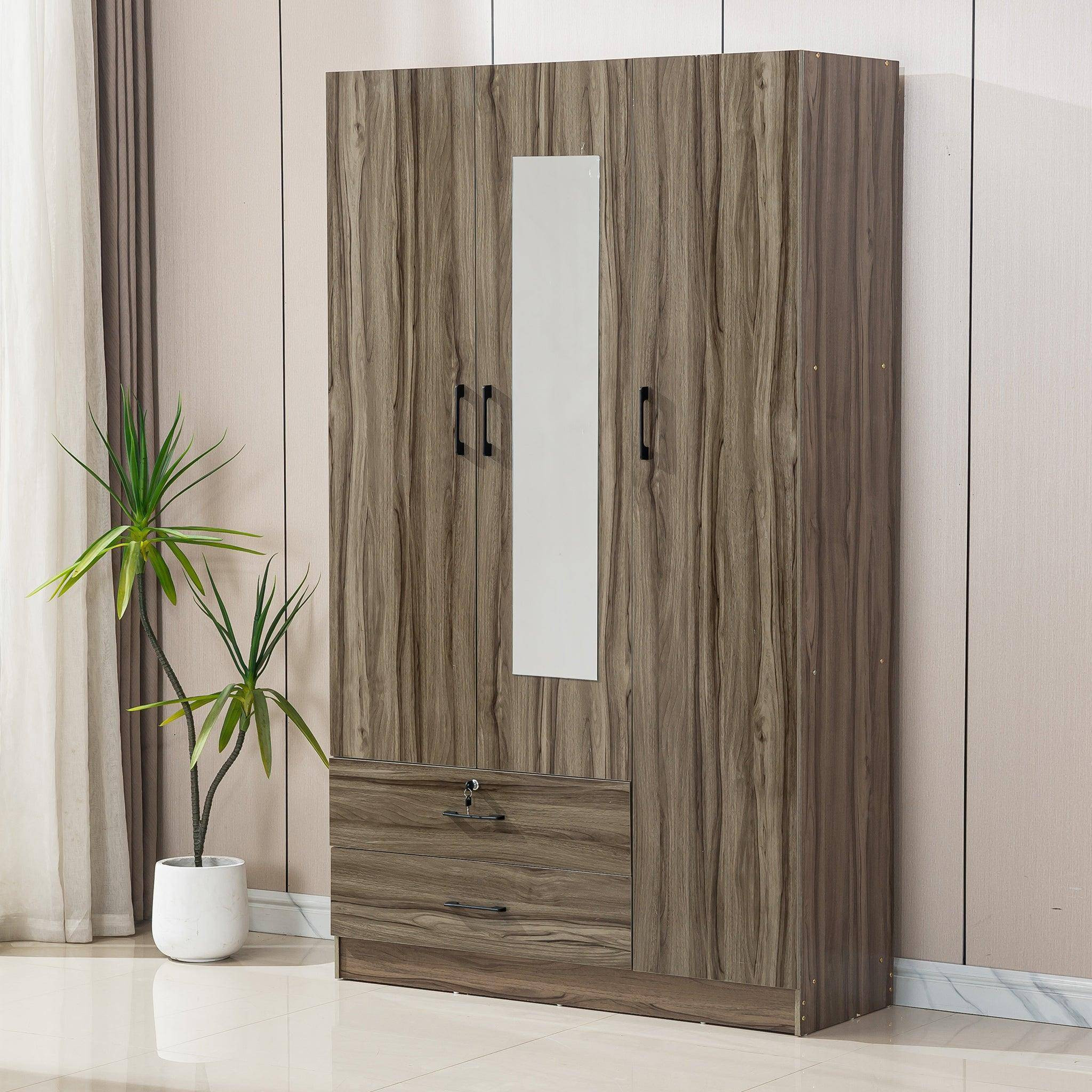 Mẫu tủ quần áo 2m gỗ công nghiệp 4