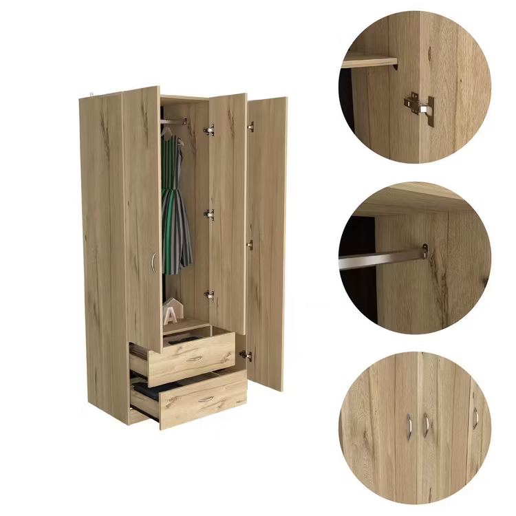Tủ quần áo 2m cánh mở