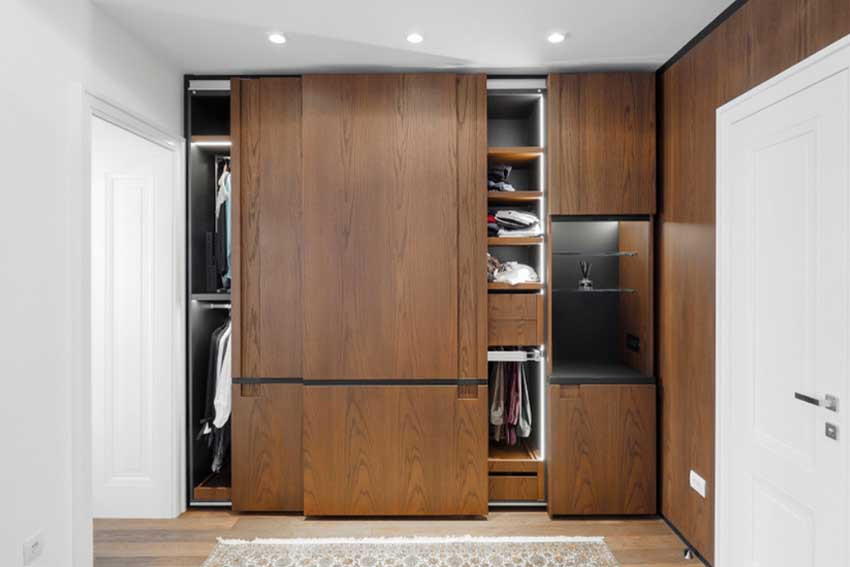 Mẫu tủ quần áo 2m cửa lùa 3