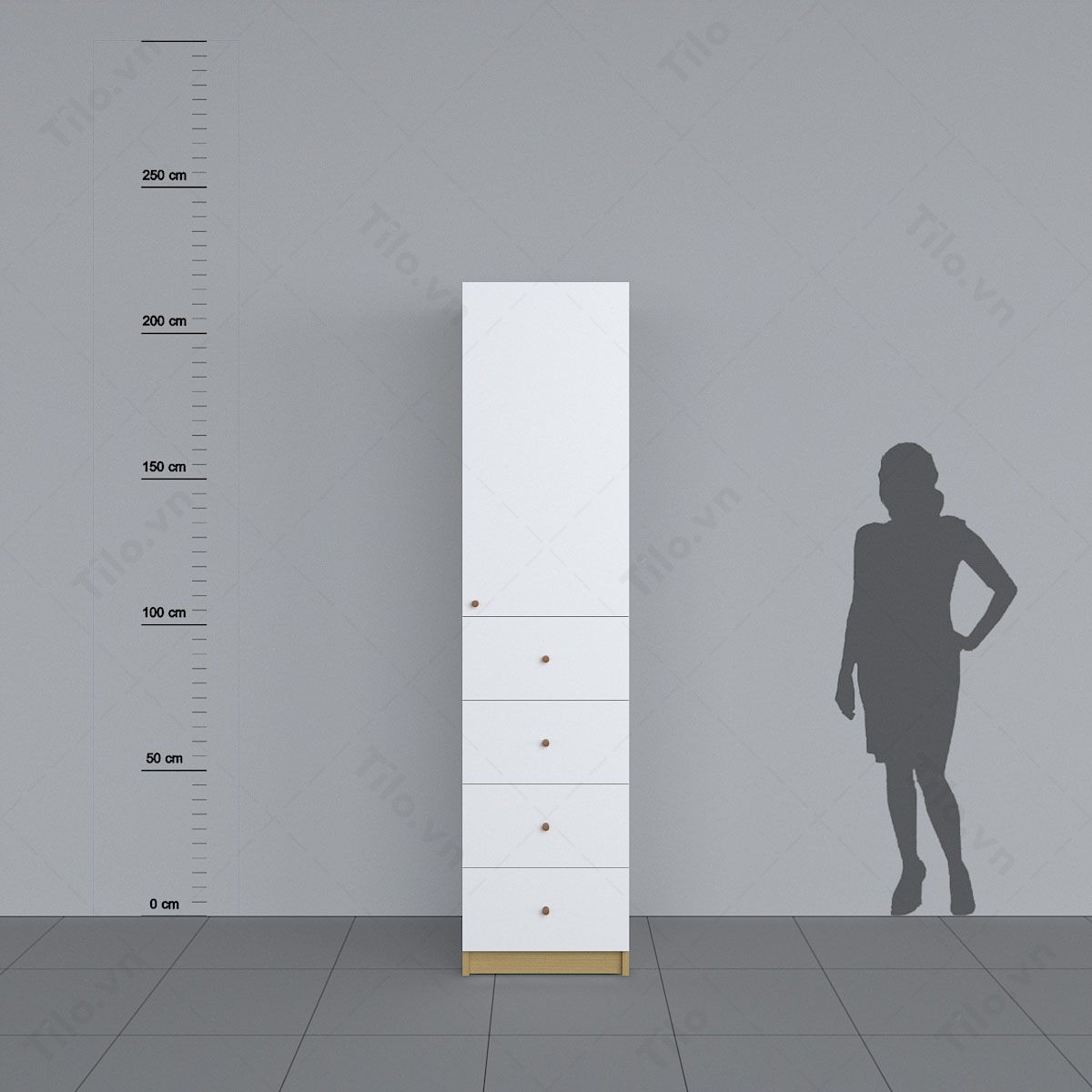 Tủ quần áo gỗ MDF