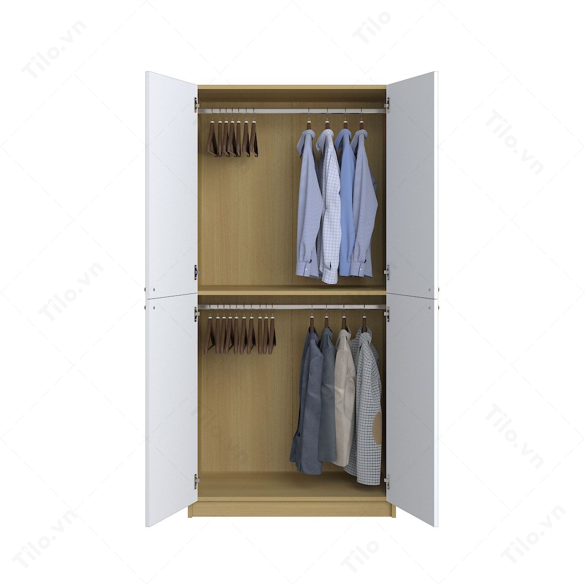 tủ áo 2 cánh đẹp