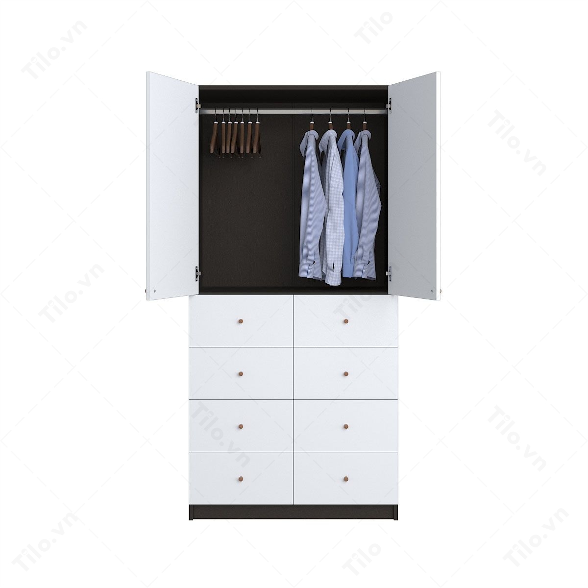 Tủ áo rộng 1m hiện đại